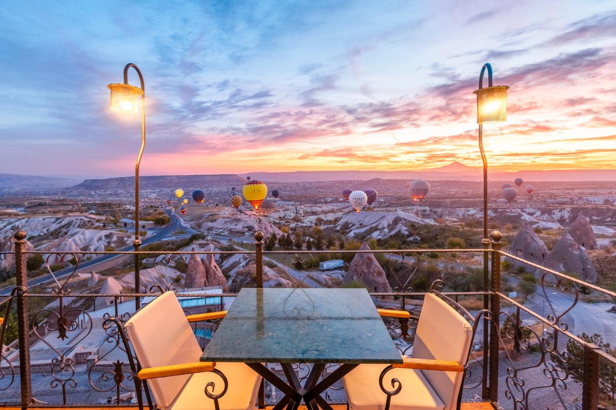 Отель Simera In Cappadocia - Special Class - Best View Rooftop Учисар Экстерьер фото