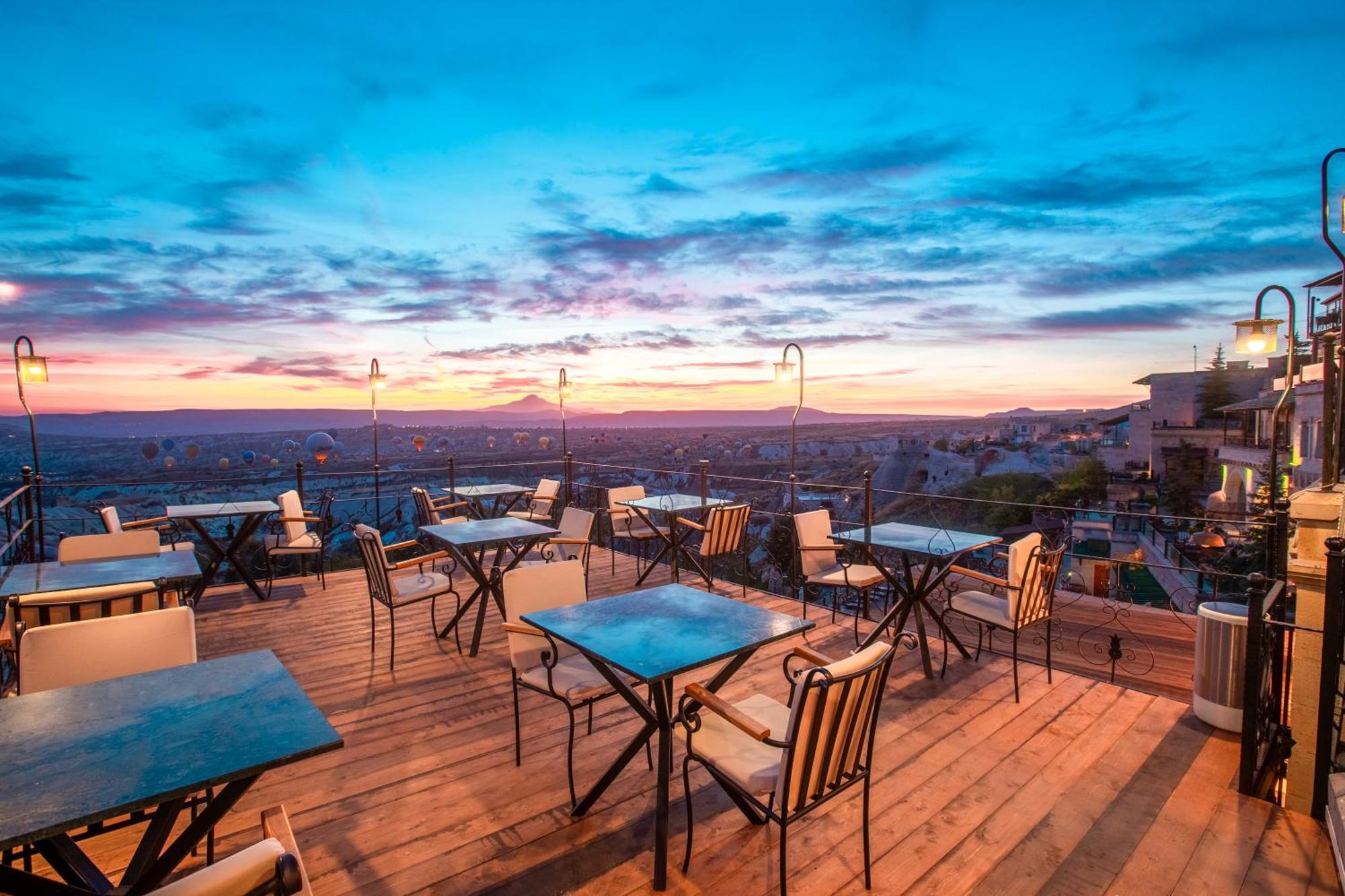 Отель Simera In Cappadocia - Special Class - Best View Rooftop Учисар Экстерьер фото