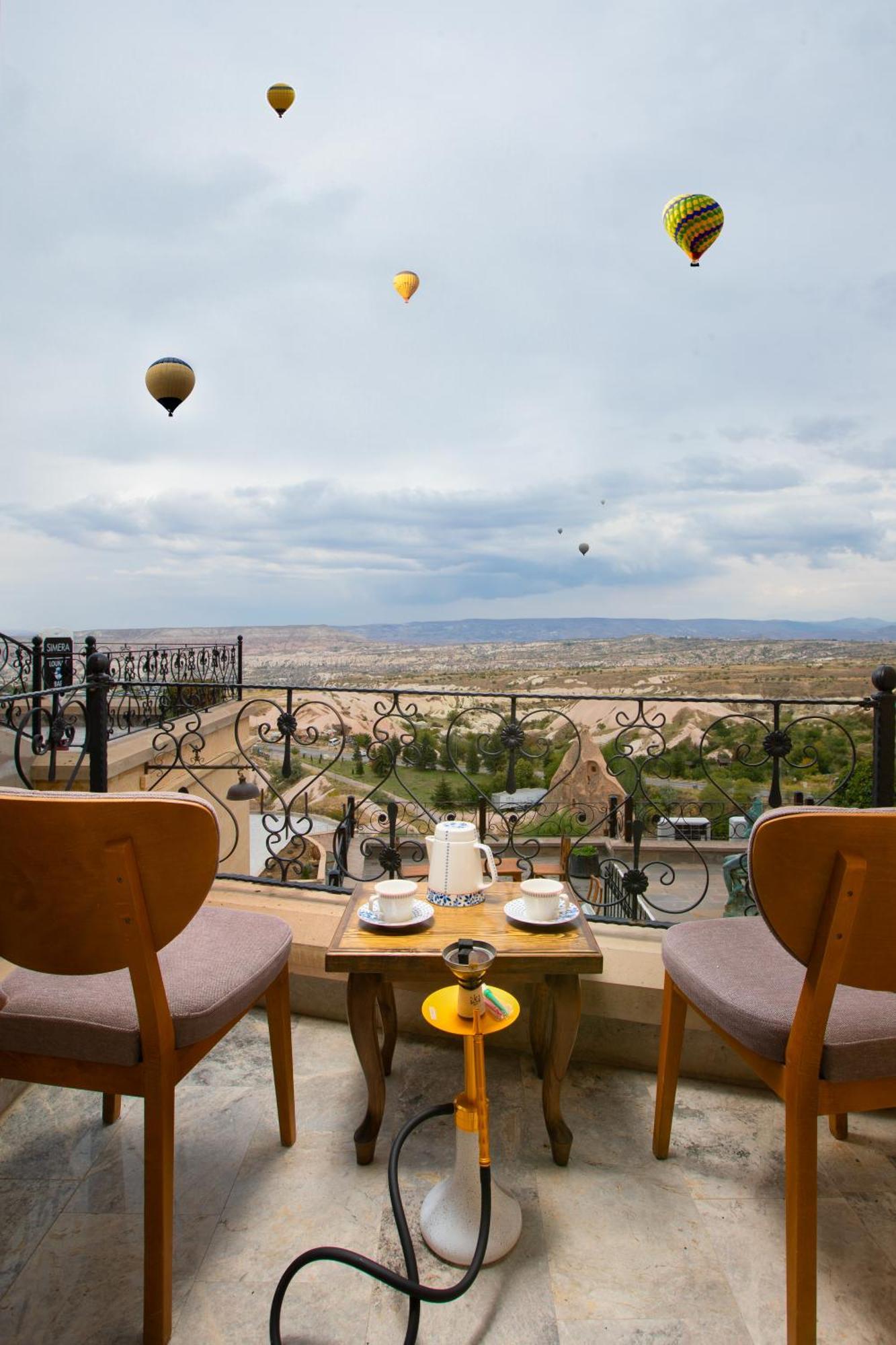 Отель Simera In Cappadocia - Special Class - Best View Rooftop Учисар Экстерьер фото