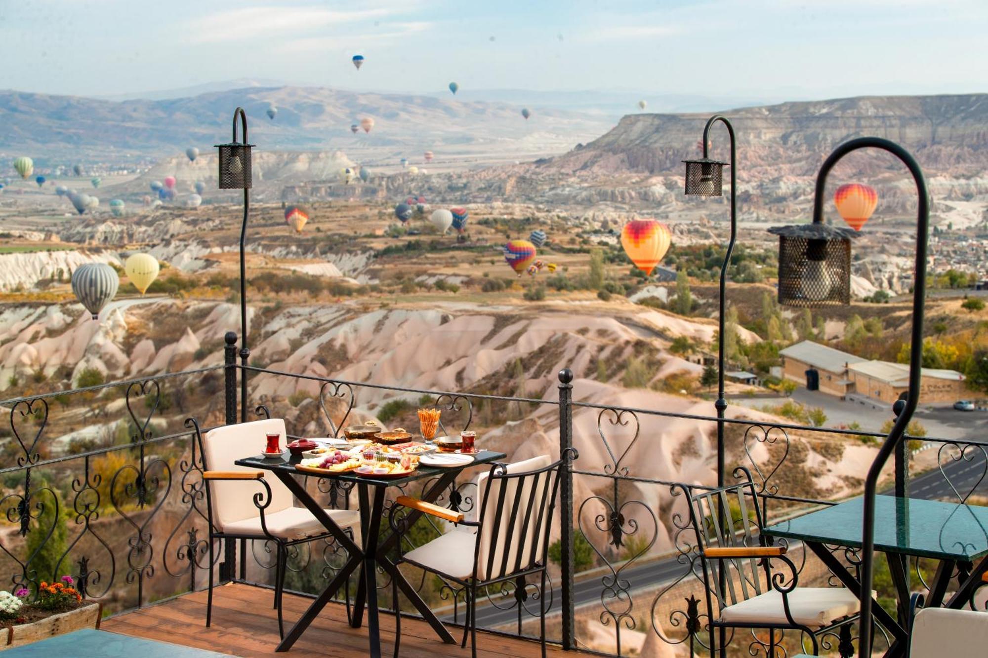 Отель Simera In Cappadocia - Special Class - Best View Rooftop Учисар Экстерьер фото