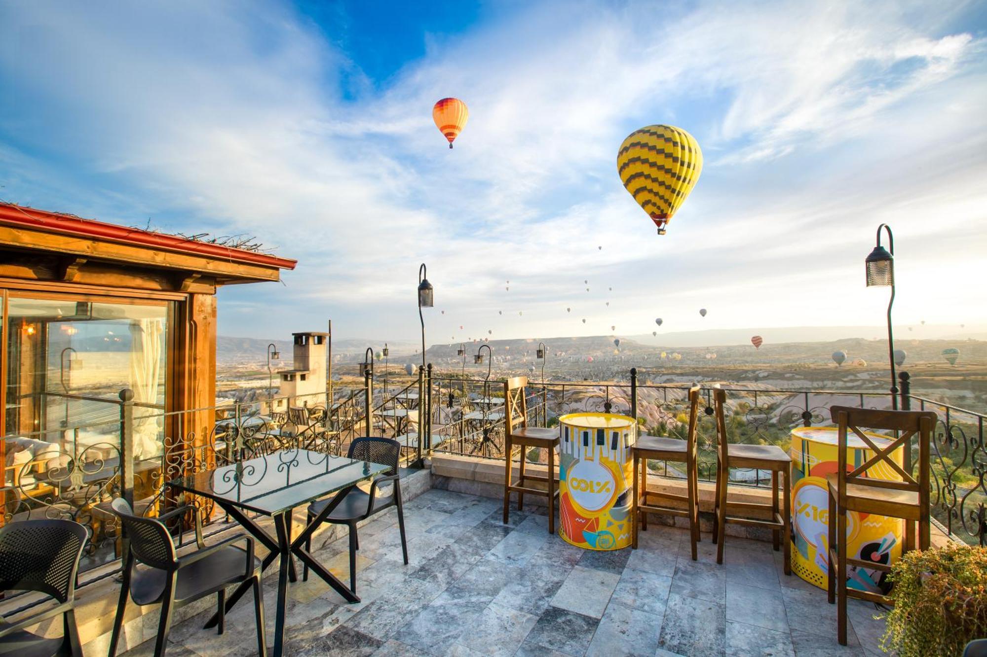 Отель Simera In Cappadocia - Special Class - Best View Rooftop Учисар Экстерьер фото